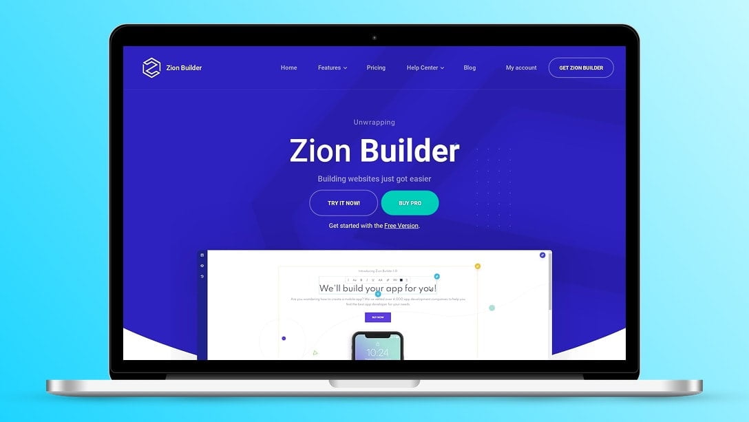Zion Builder Pro Lifetime Deal