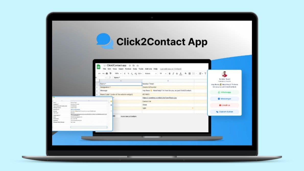 Click2Contact App Lifetime Deal