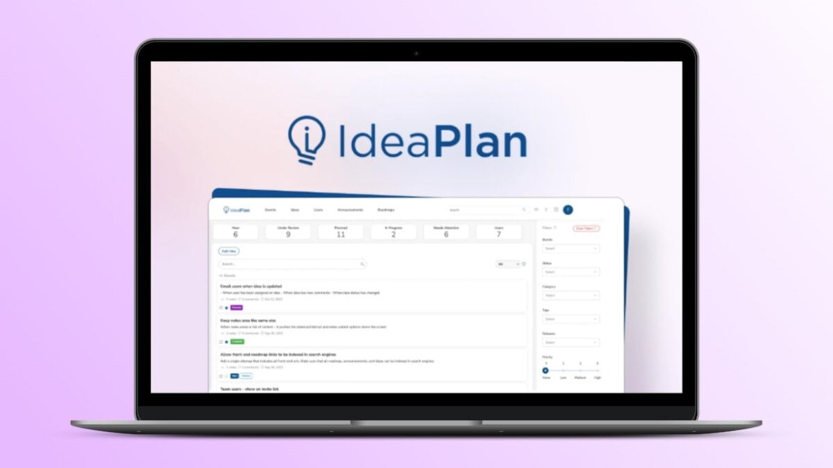 IdeaPlan Lifetime Deal