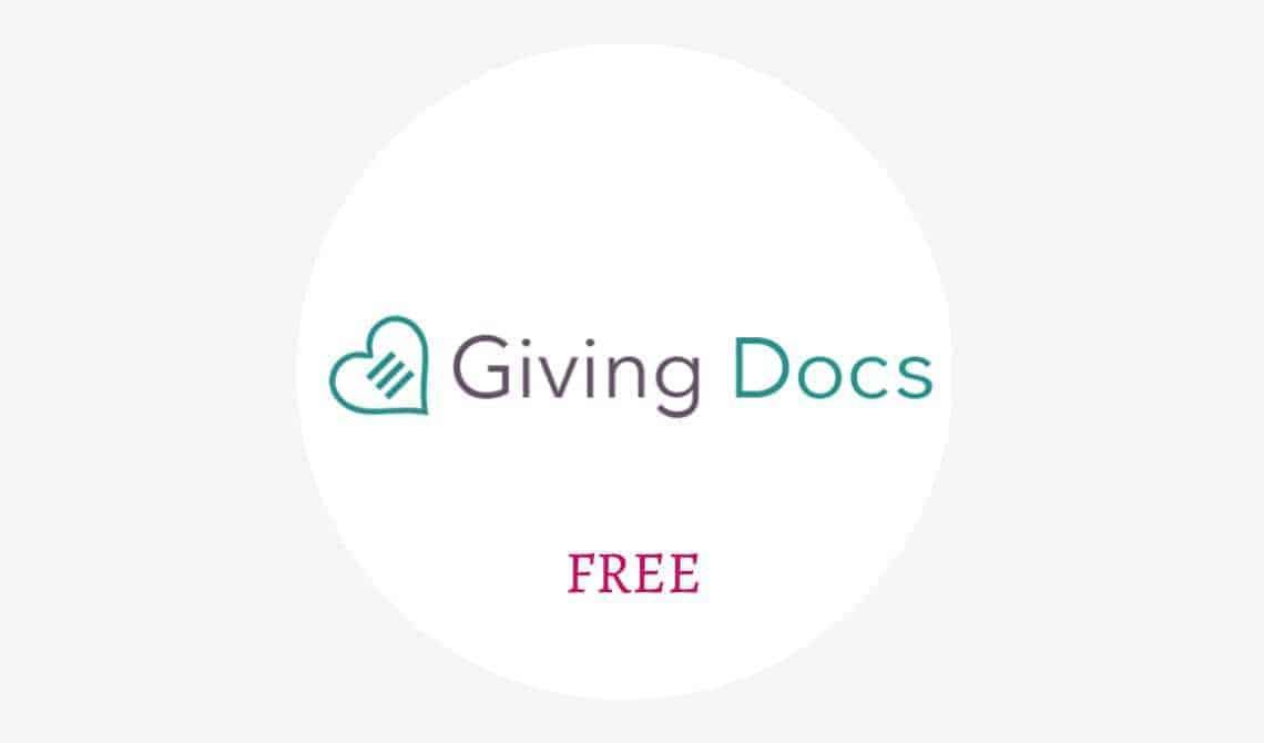 Giving Docs Free Lifetime Deal