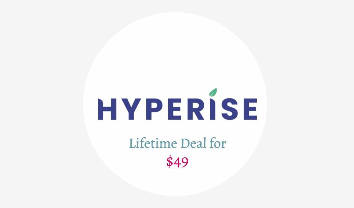 Hyperise lifetime deal