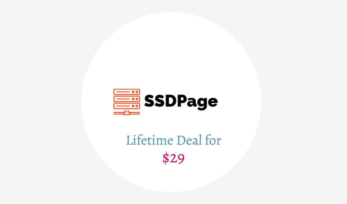 Ssdpagelifetime Deal