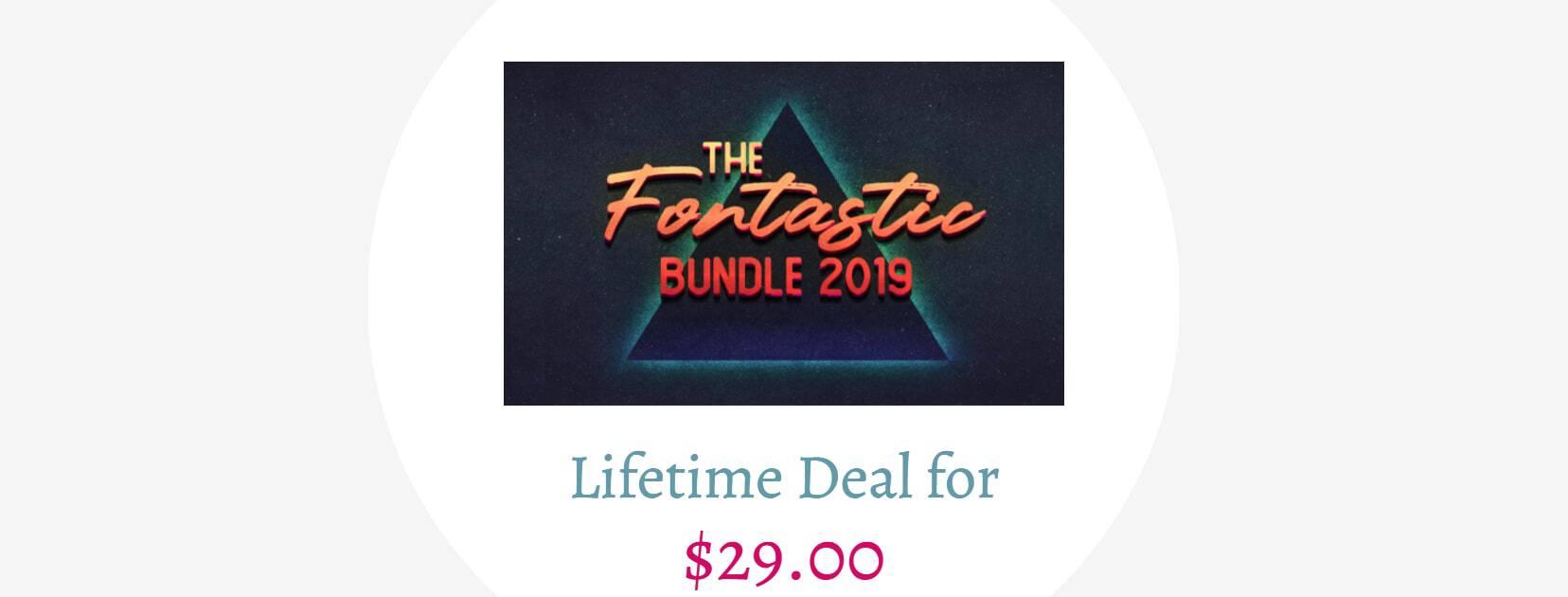 Fontastic Lifetime Deal