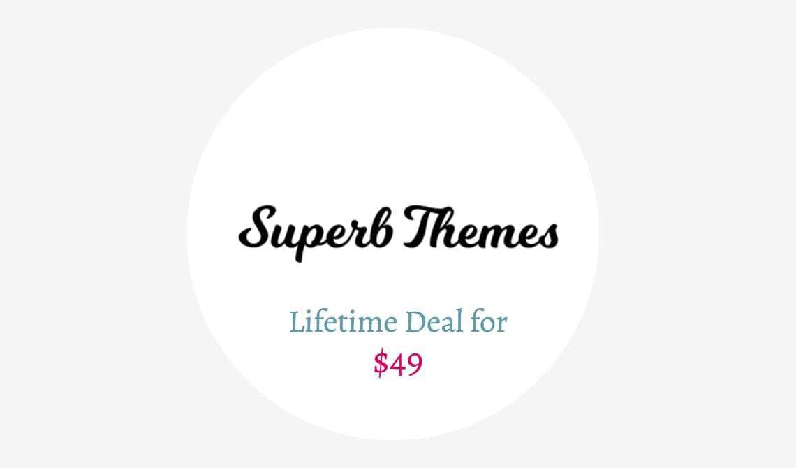 Superb Themes lifetime deal