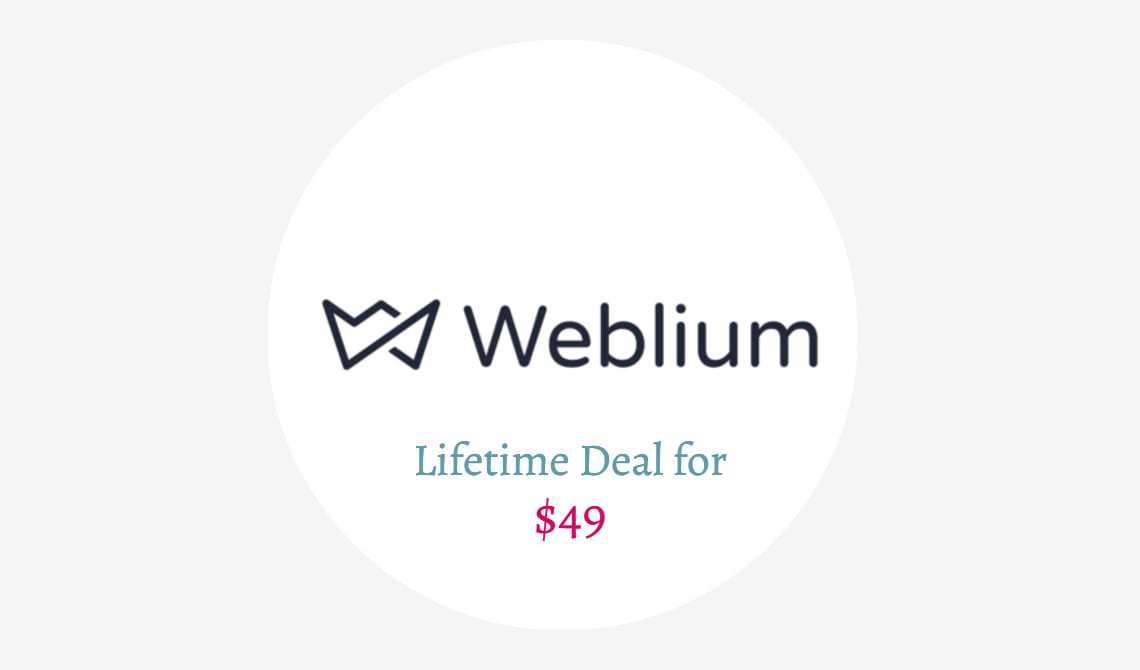 weblium lifetime deal