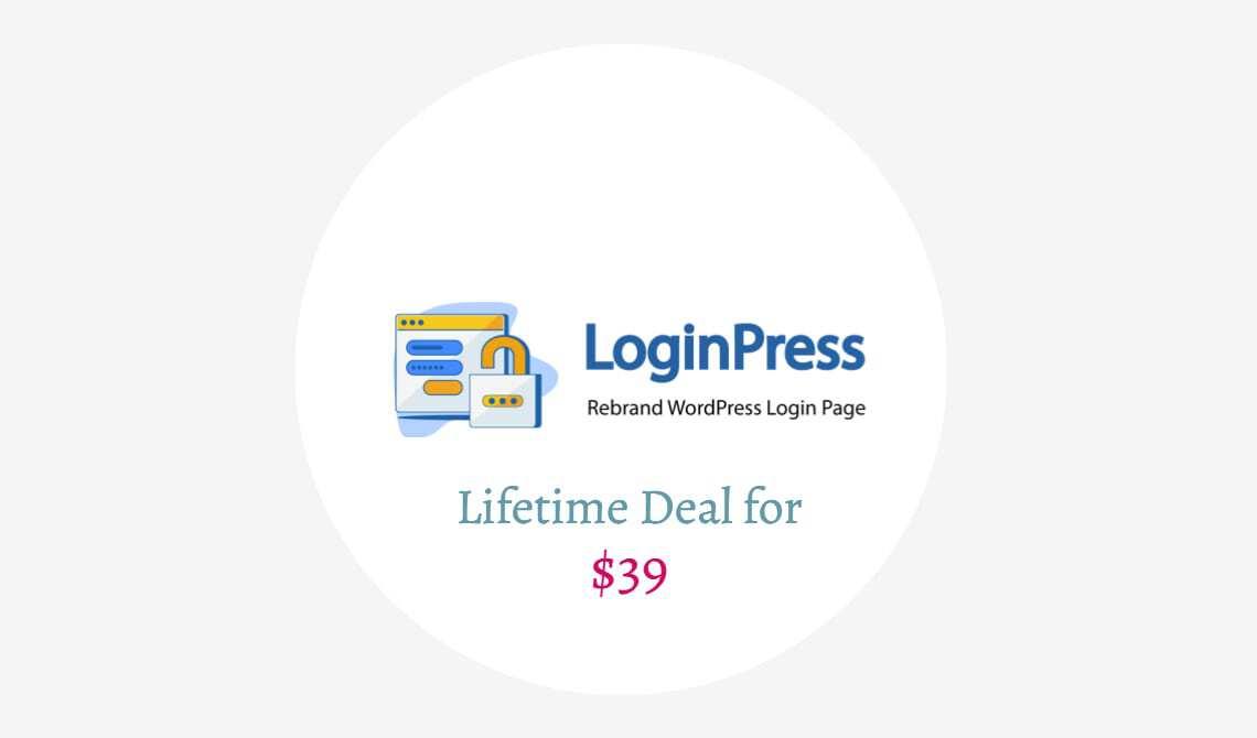 LoginPress lifetime deal