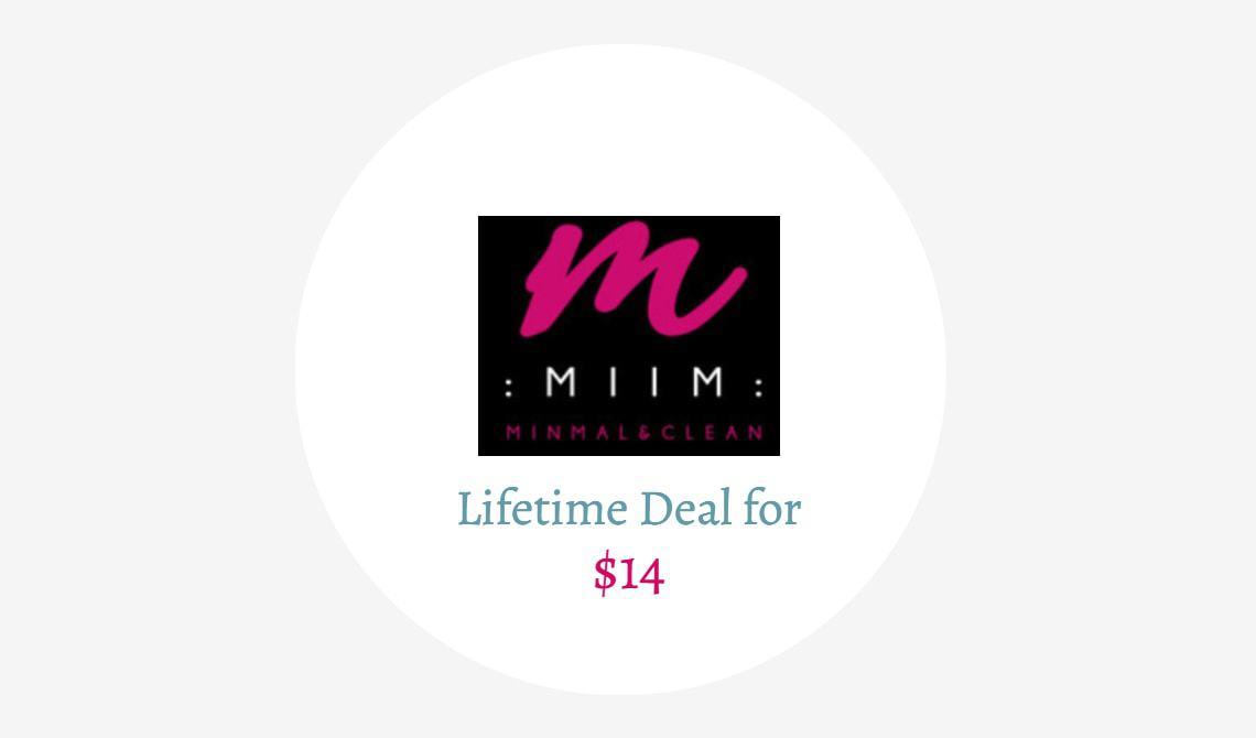 MIIM lifetime deal
