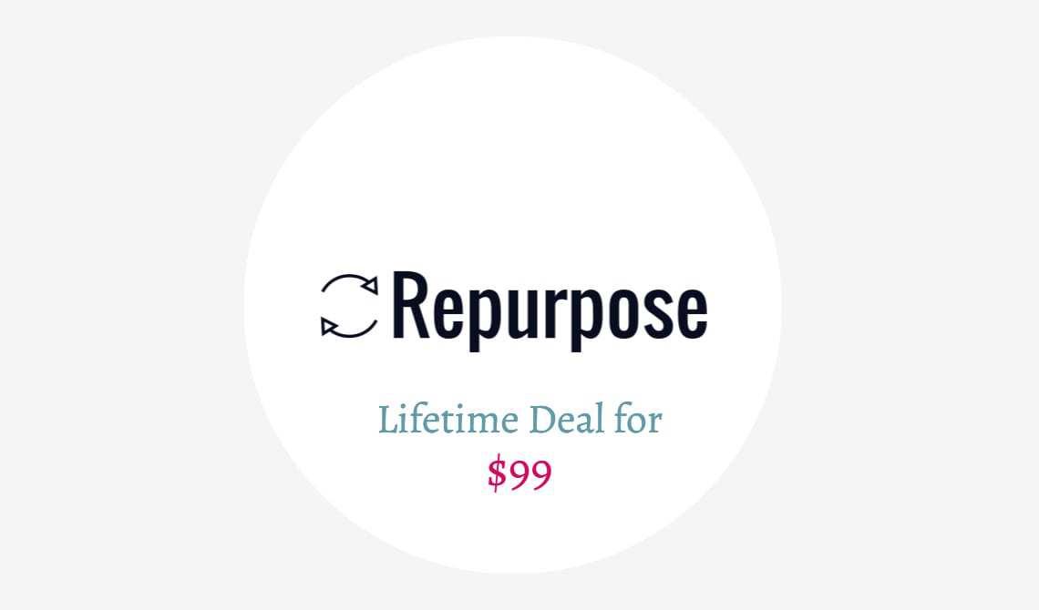 Repurpose Lifetime deal