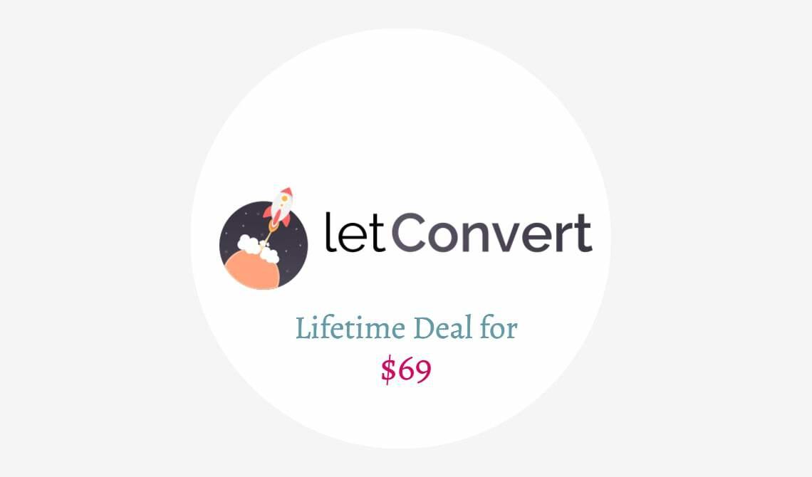 letConvert lifetime deal