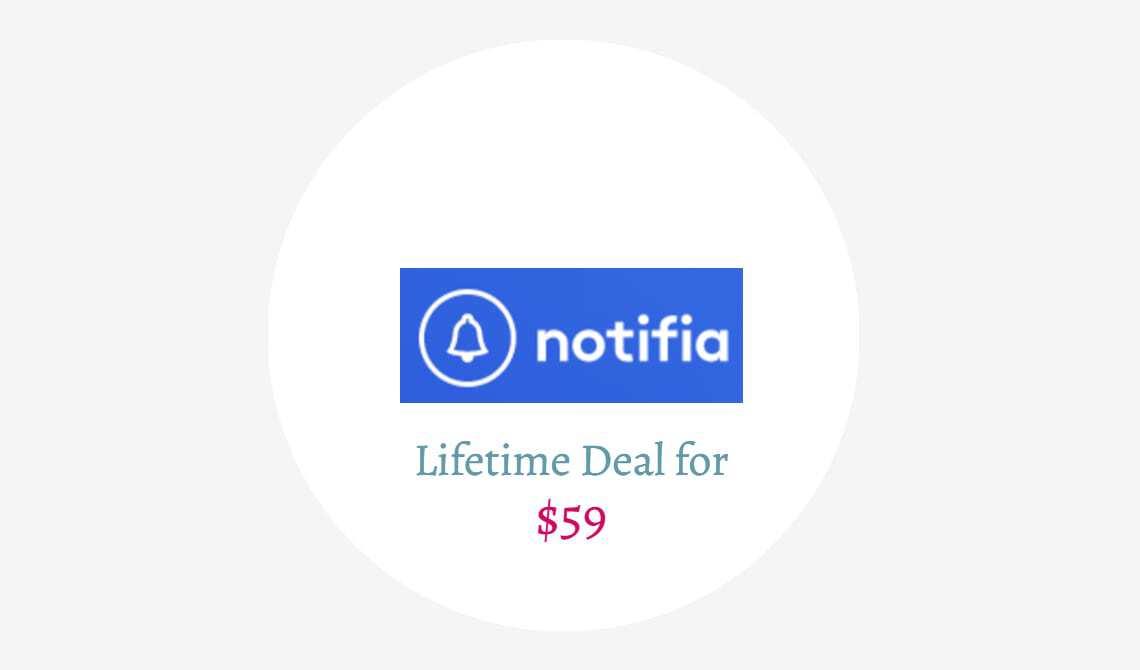 notifia lifetime deal