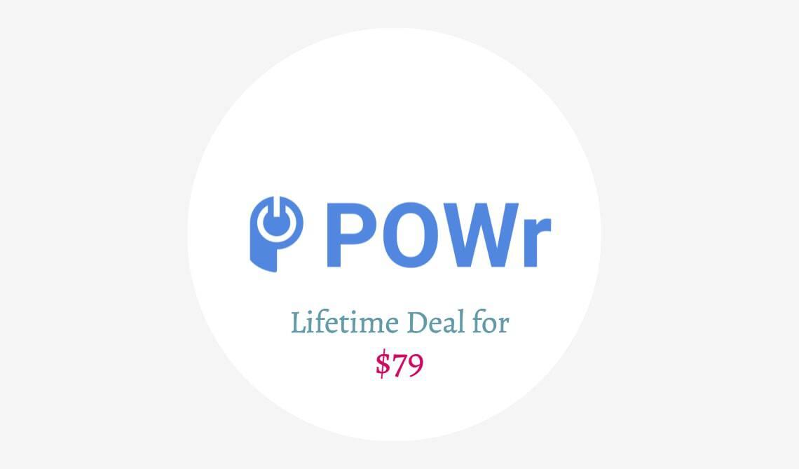 POWr lifetime deal