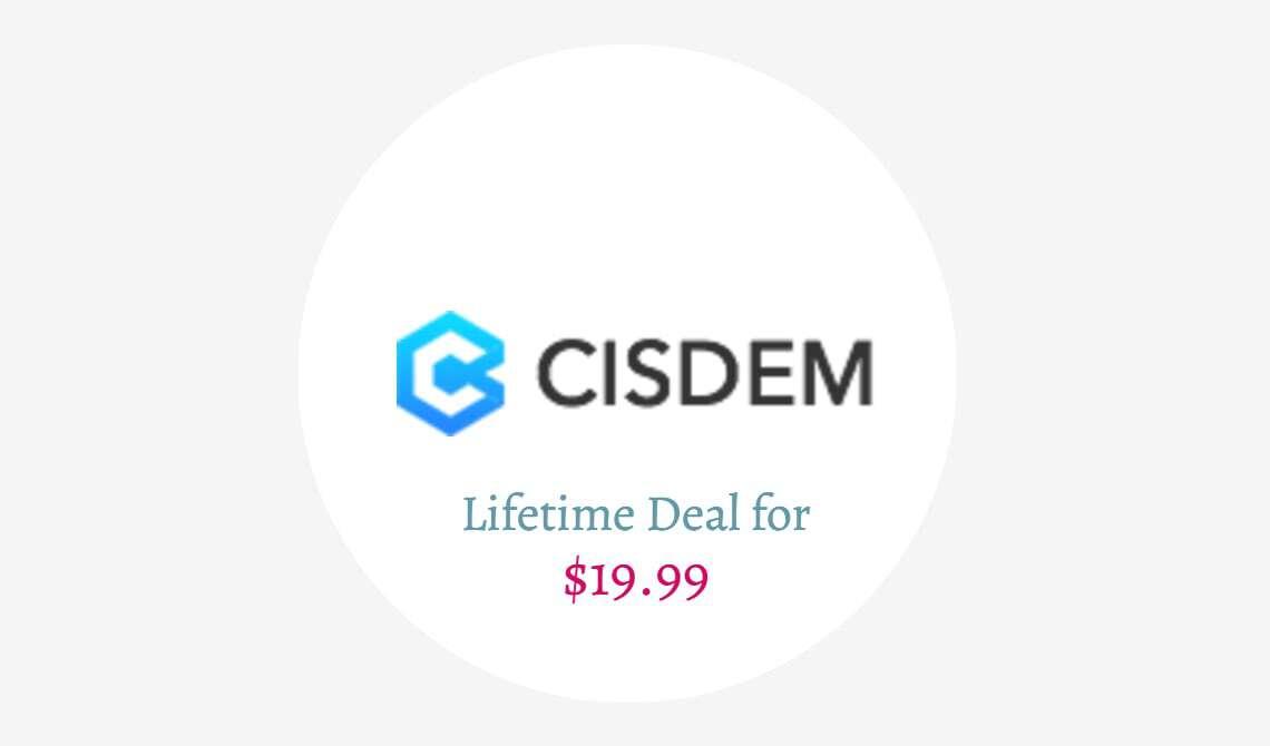 cisdem lifetime deal