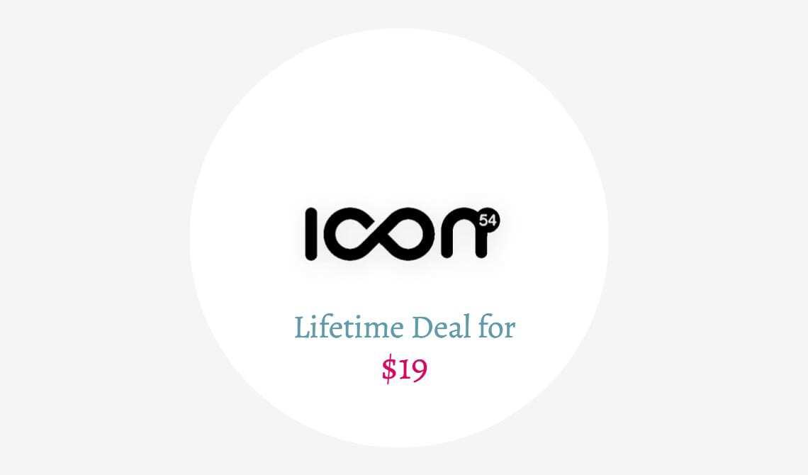 icon54 lifetime deal