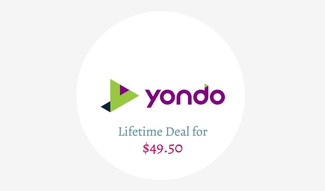 yondo lifetime deal