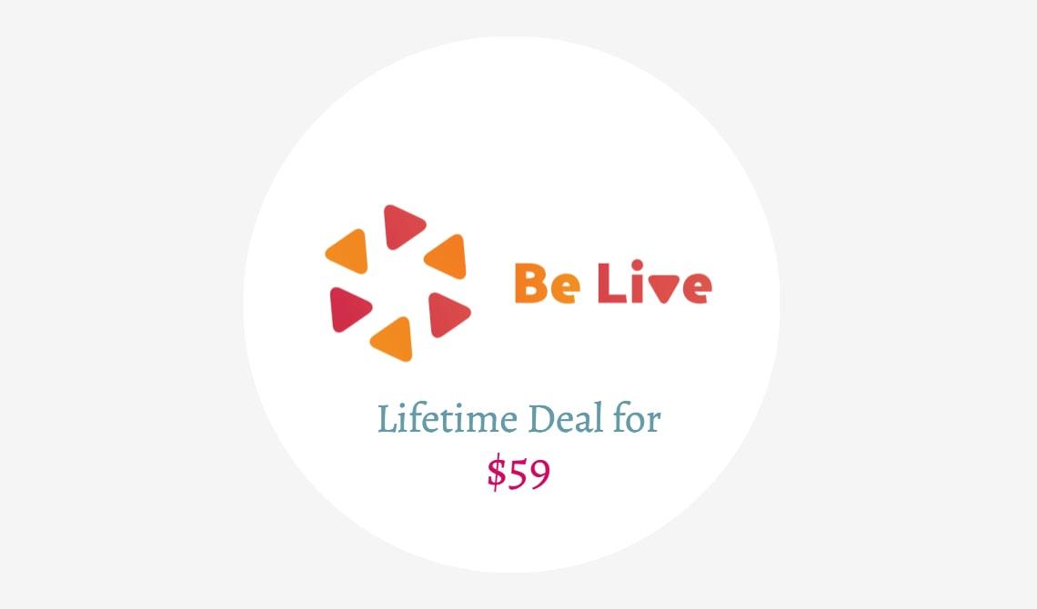 BeLive Lifetime deal