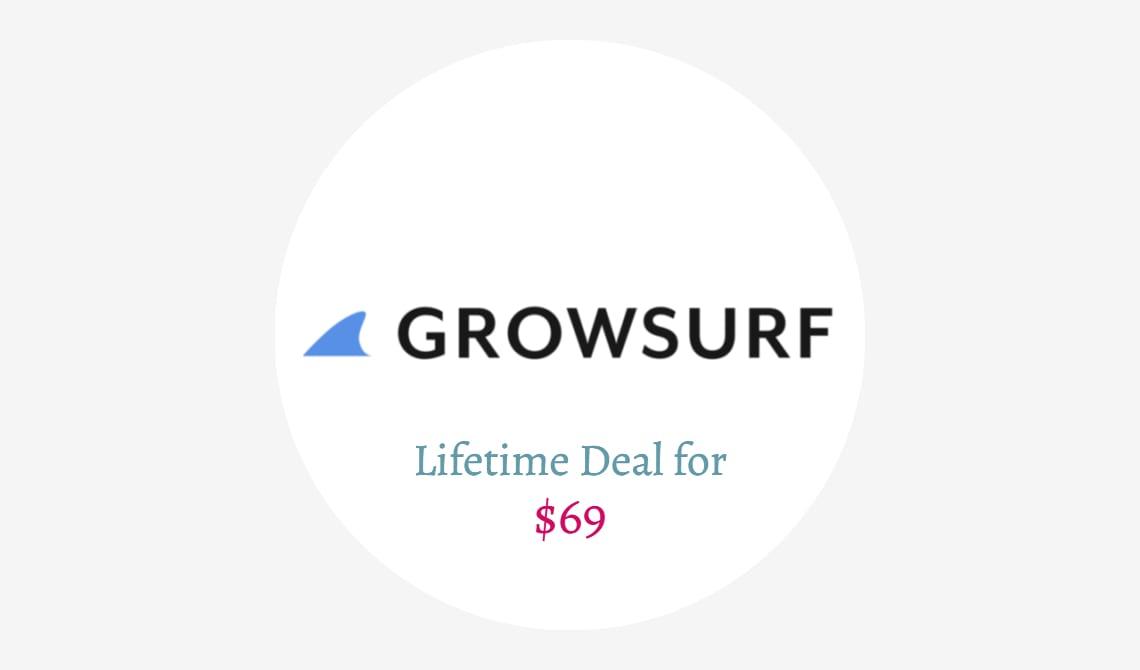 Growsurf lifetime deal