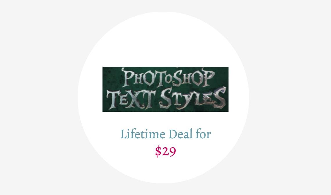photoshop text styles bundle
