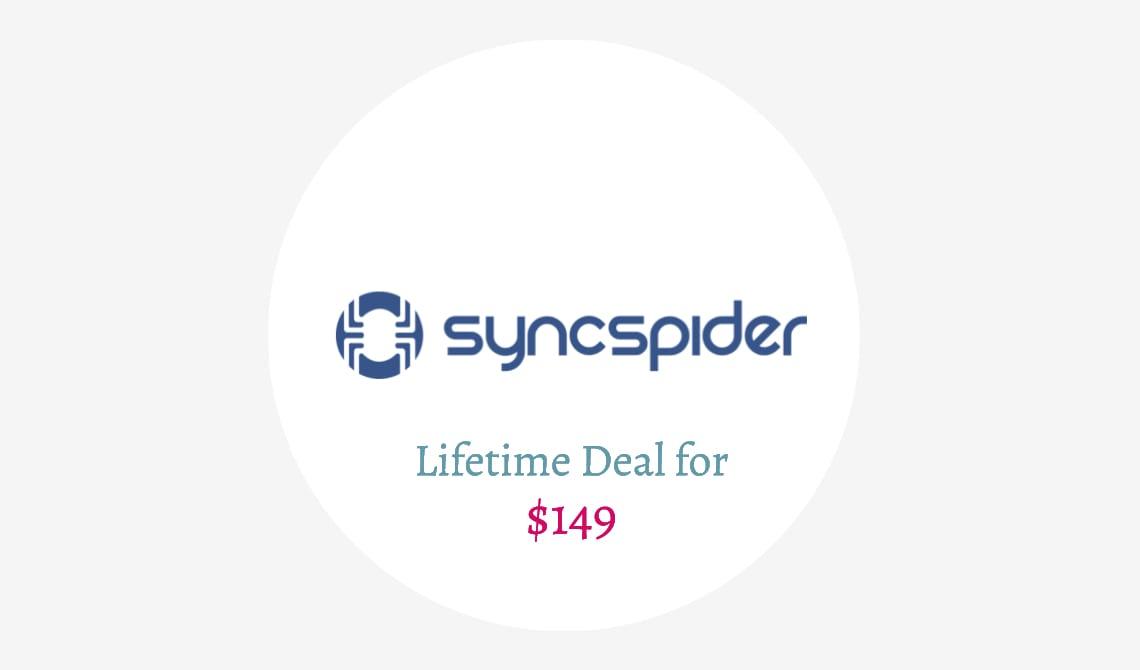 syncspider lifetime deal