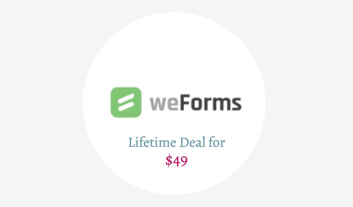 weforms lifetime deal