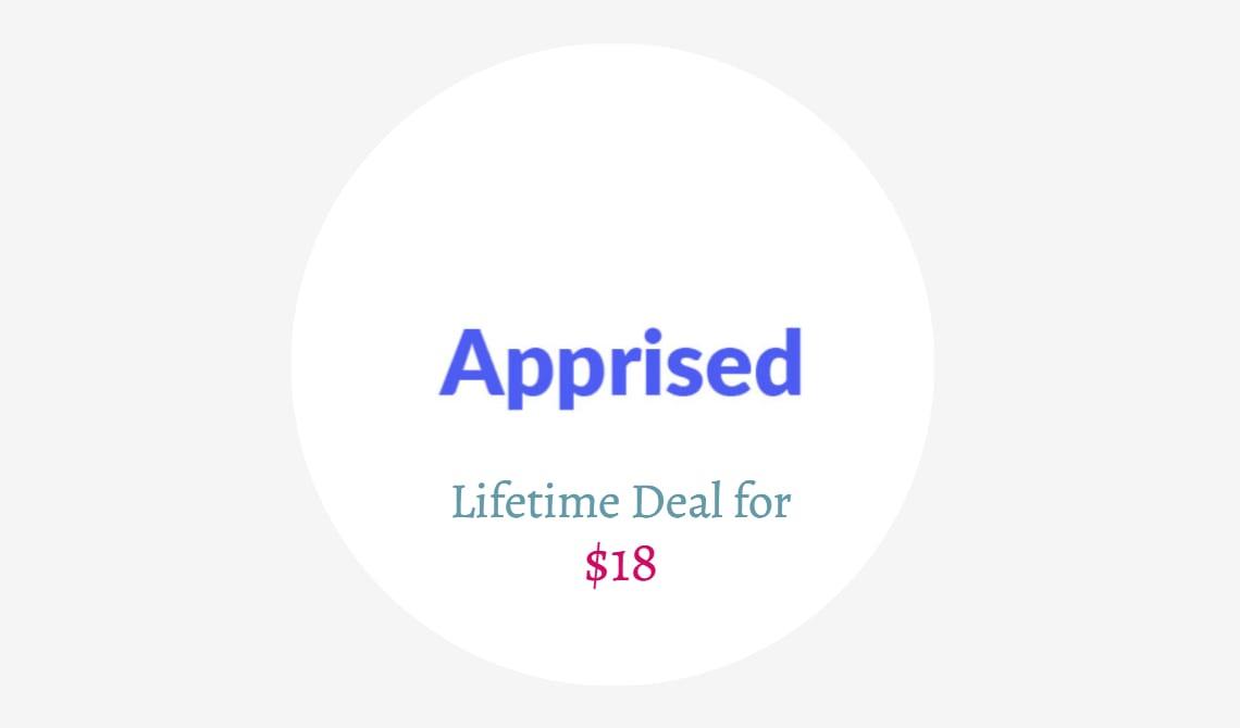 apprised lifetime deal