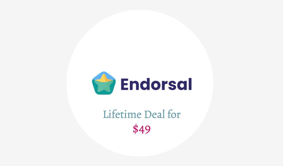 endorsal lifetime deal