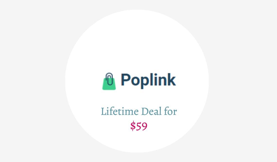 pop link lifetime deal