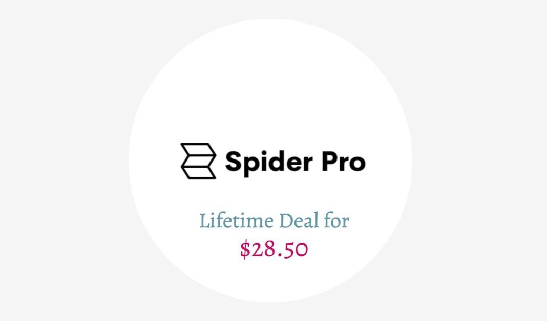 spiderpro lifetime deal