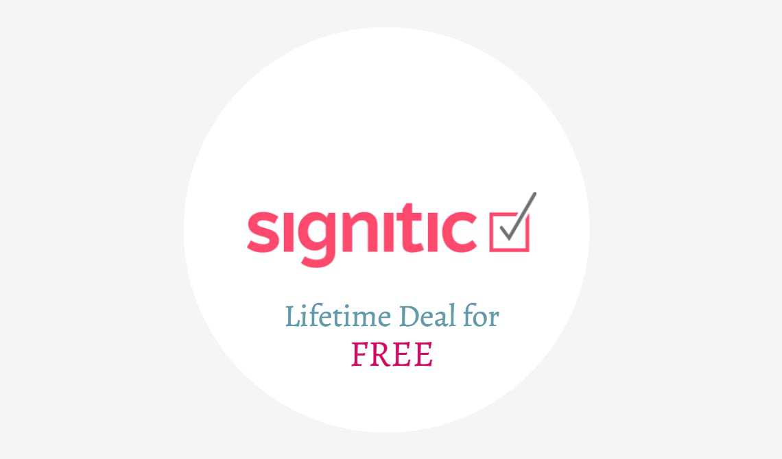 signitic lifetime deal