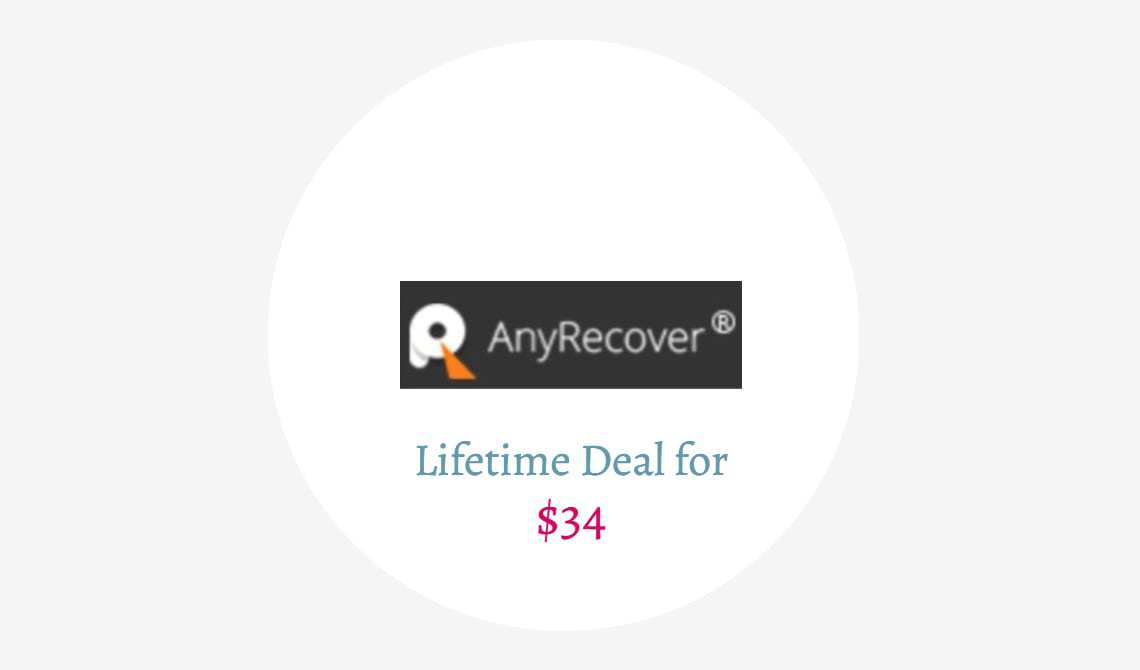 anyrecover lifetime deal