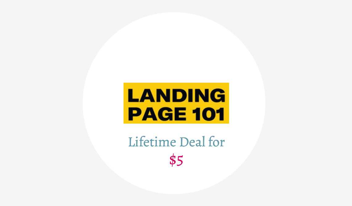 landing page lifetime deal