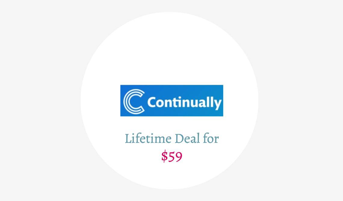 continually lifetime deal