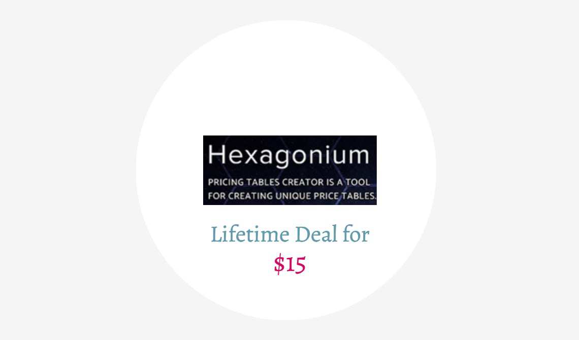 hexagonium lifetime deal