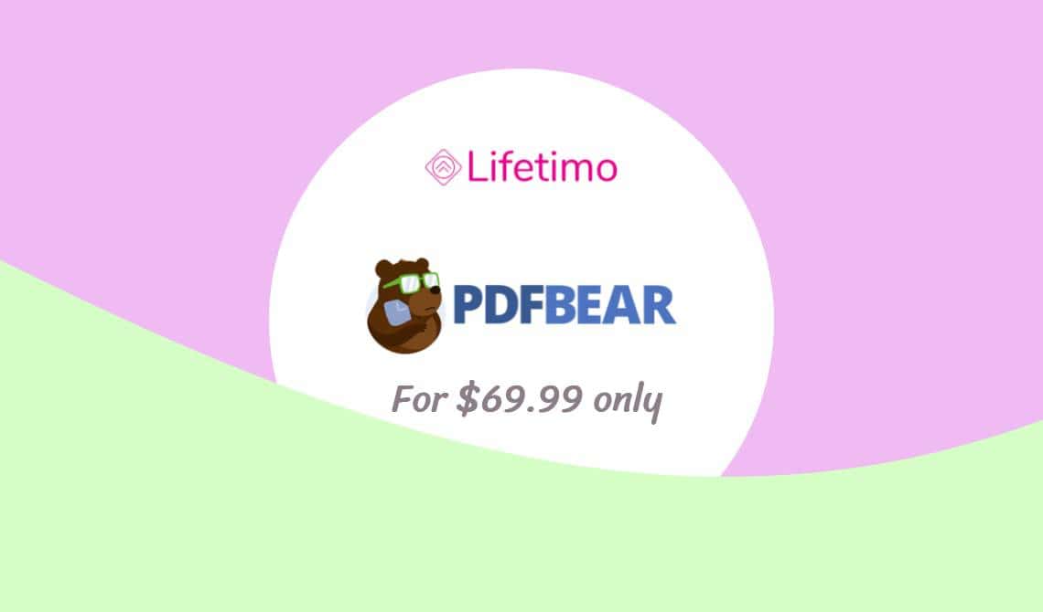 pdfbear lifetime deal