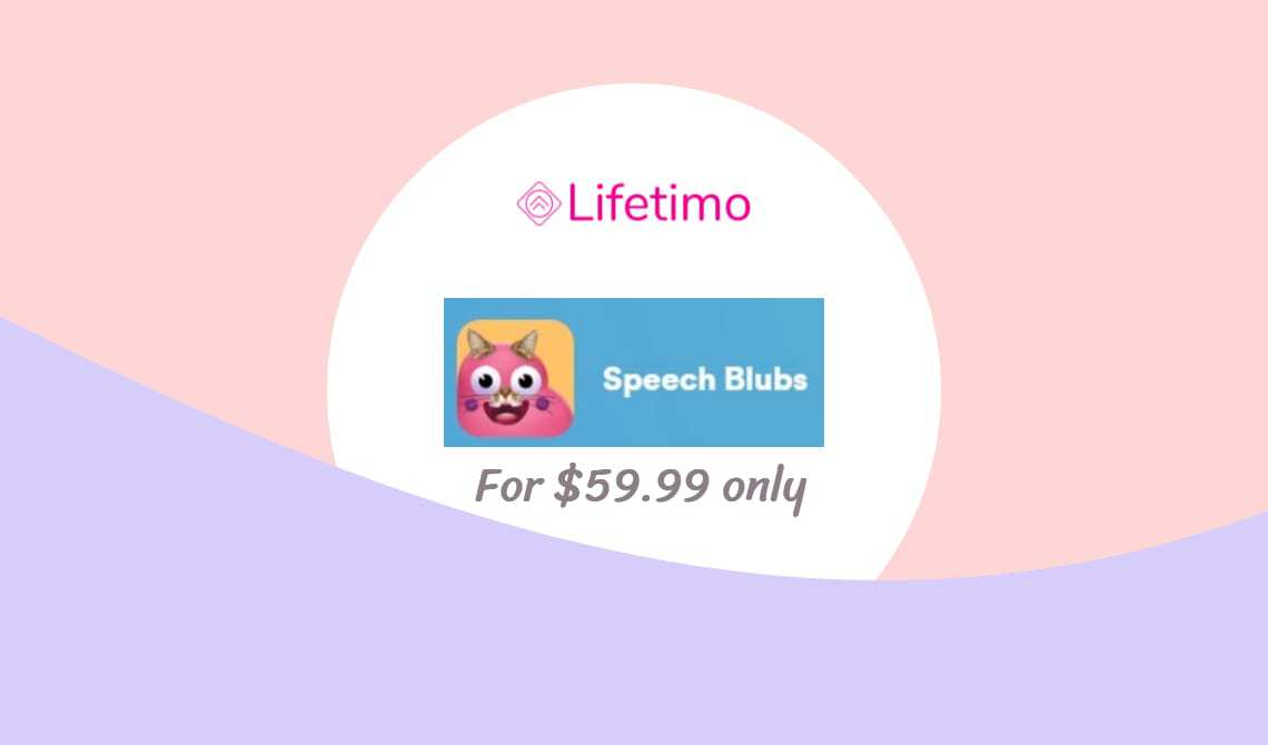speech blubs lifetime deal