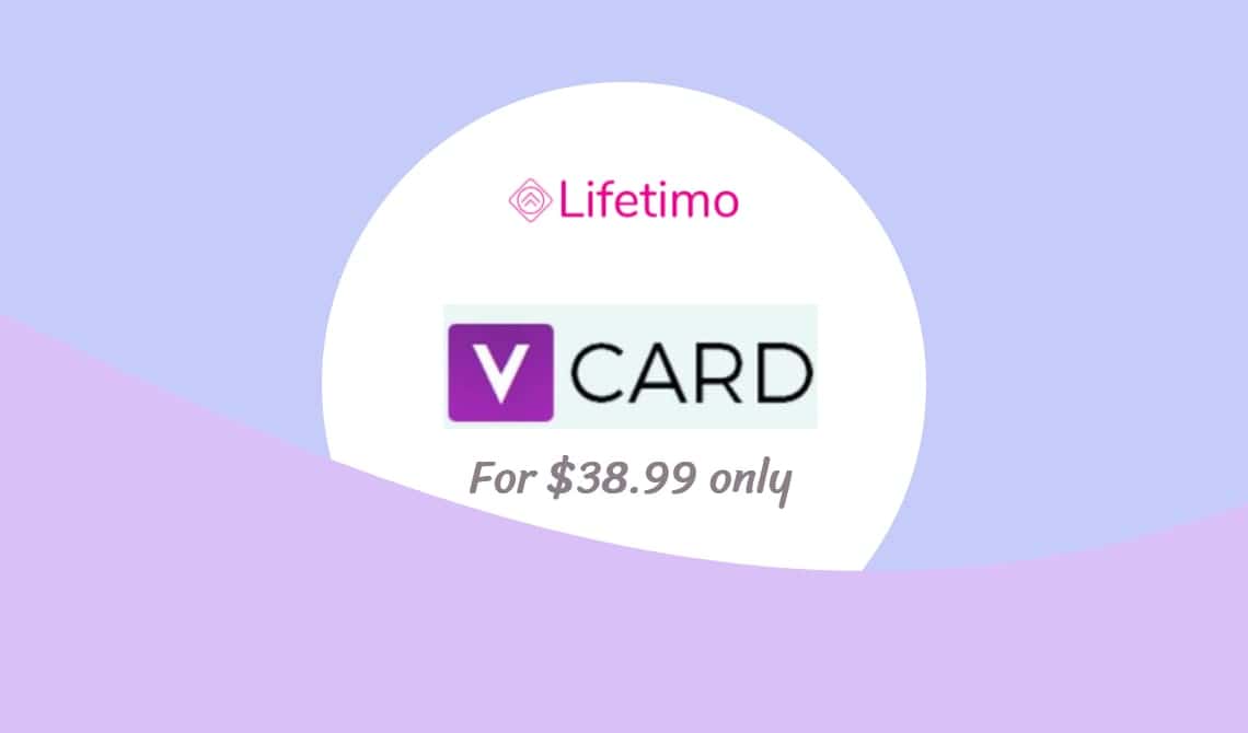 vcard lifetime deal