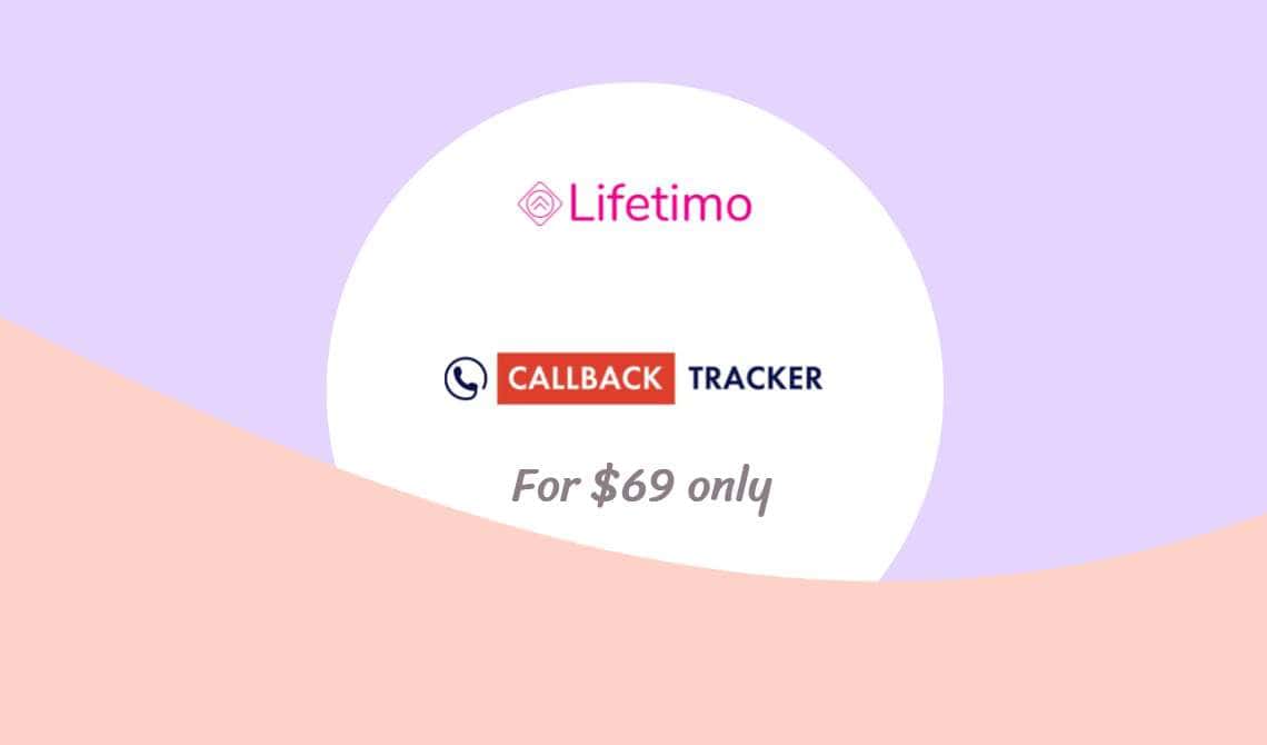 callback tracker lifetime deal