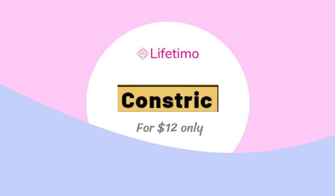 constric lifetime deal