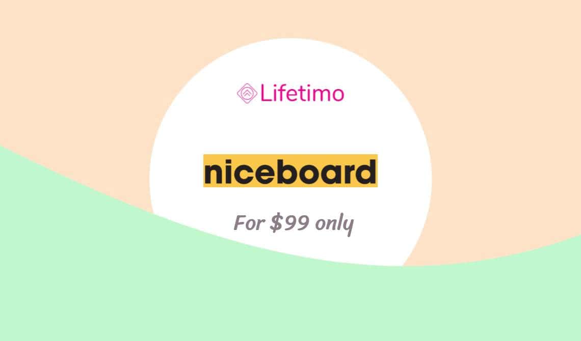 niceboard lifetime deal