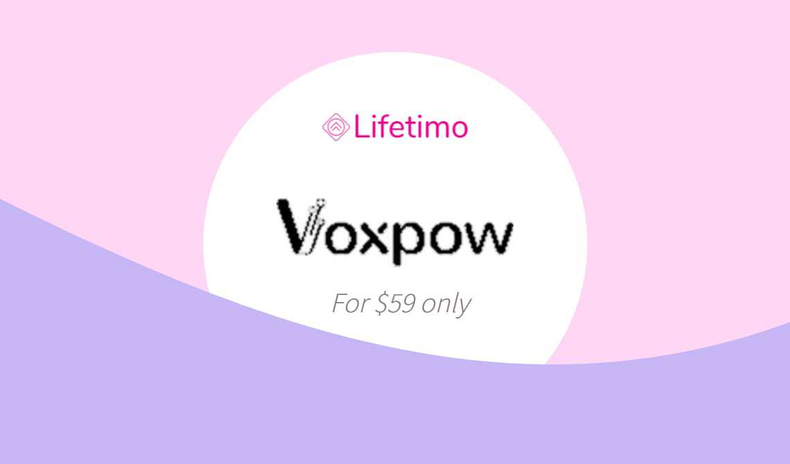 voxpow lifetime deal
