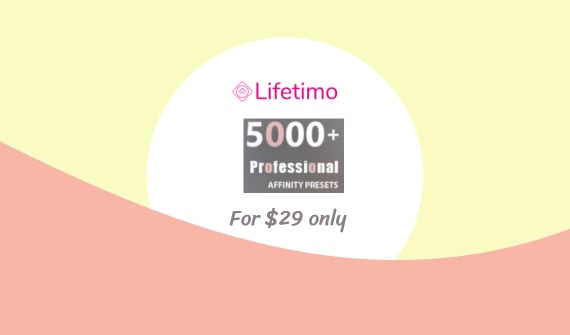 5000+ Affinity Presets Lifetime Deal