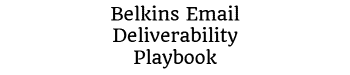 Belkins Email Deliverability Playbook Logo