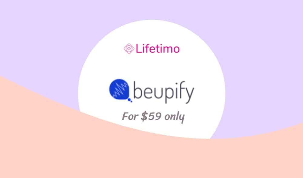 beupify lifetime deal