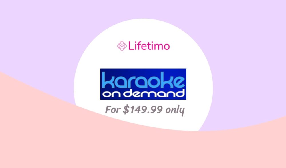 karaoke lifetime deal
