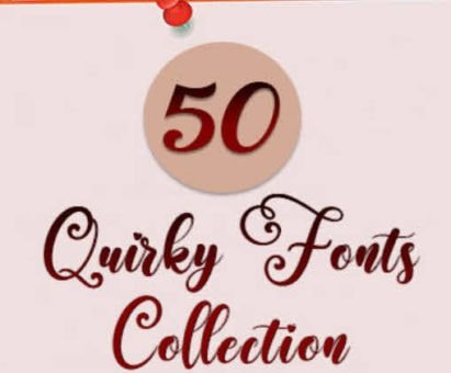 quriky fonts collection