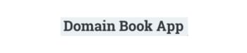 Domain Book App Logo