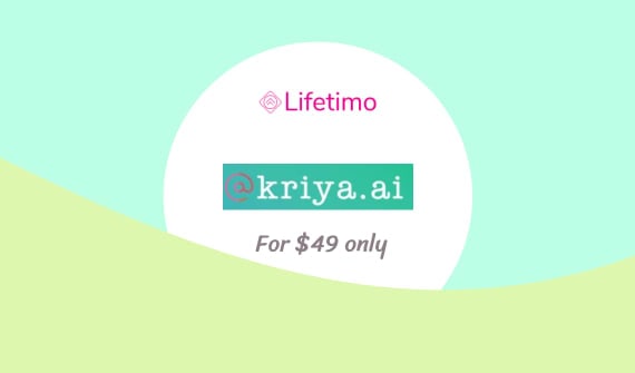 Kriya AI Lifetime Deal