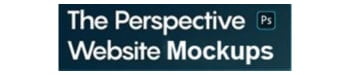 Perspective Screen Mockups Logo
