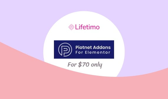 Piotnet Addons For Elementor Lifetime Deal