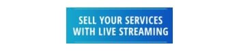 Sell Your Services with Live Streaming Logo