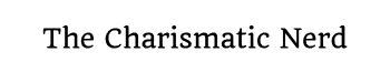 The Charismatic Nerd Logo